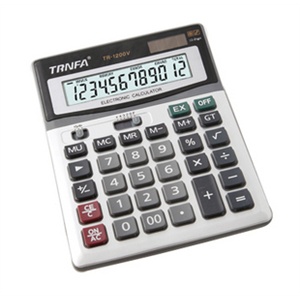 TRNFA 信发 TR-1200V台式计算器 信发计算器 特价