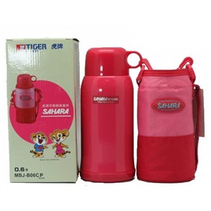 虎牌儿童保温壶 粉红 MBJ-B06C-P 600ml