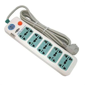 长通 电源插座 CT-206(10位/2.5米) 带抽板式保险装置