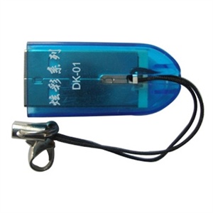 【当当自营】清华同方 读卡器 DK-01 炫彩系列 TF/MICRO SD专用读卡器 蓝色