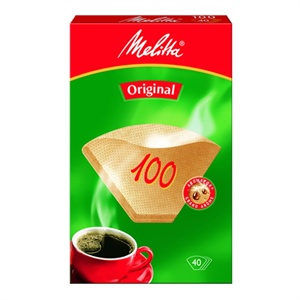 【当当自营】 Melitta美乐家 醇香咖啡滤纸 100