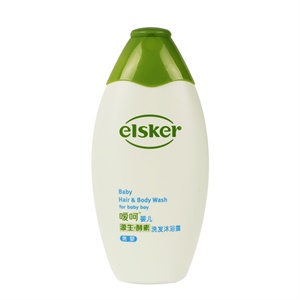 嗳呵源生酵素婴儿洗发沐浴露（男婴）240ml