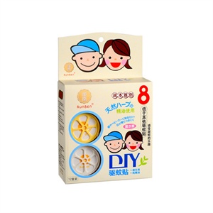 润本DIY驱蚊贴(薰衣草)12片/盒