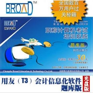 用友(T3)/题库版/博大考神 /全国职称计算机考试BFZ
