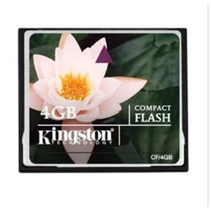 金士顿 Kingston CF 4G CF卡 相机卡