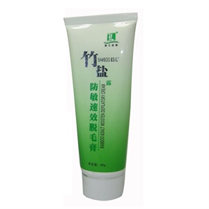 露兰姬娜 竹盐露+防敏速效脱毛膏 80克 1291