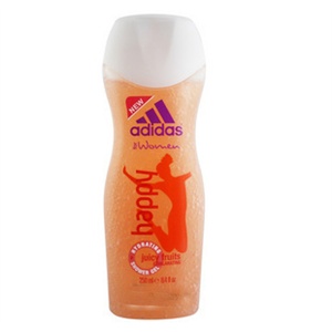 货到付款 adidas阿迪达斯新款女士沐浴露250ml 浴液胶 香型-愉悦