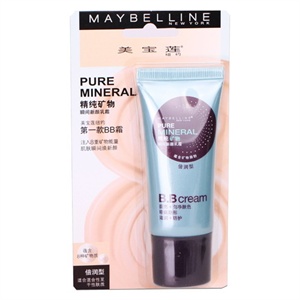 MAYBELLINE 美宝莲 精纯矿物瞬间新颜乳霜倍润型30ml（卡装）