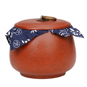 【茗臣尚品】和钟茶叶罐 *茶杯茶具 原矿清水泥