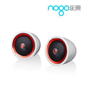 乐果nb320 笔记本音箱 MP3音箱 2.0对箱 桌面迷你音箱