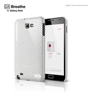 超新 elago网格光亮面 三星I9220手机壳 Galaxy Note 保护壳 白色