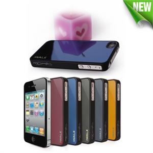 最新款! IWalk iPhone 4 4S 镜面 保护套 彩壳 闪耀黄