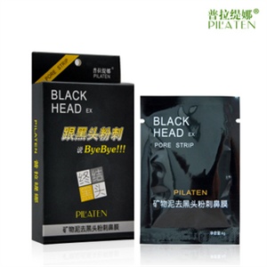 普拉缇娜 矿物泥去黑头粉刺鼻膜 1袋装
