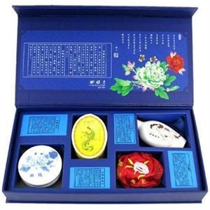 谢馥春古典珍藏版(胭脂11g、香包16g、鸭蛋香粉50g、桂花头油35ml