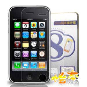 台湾OK8 IPHONE 3G屏幕膜 高清 防划 耐磨 手机贴膜 BFZ