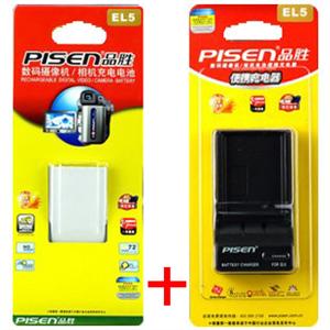 品胜电池+充电器套装 EN-EL5 尼康P5100/P6000 P4/P90 P100/P500