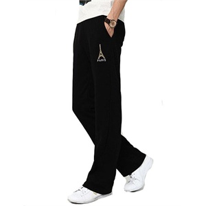 2011秋冬装新品韩版型男铁塔绣花个性百搭男士运动长裤304-Y03