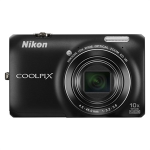 【当当自营】 Nikon尼康 COOLPIX S6300 便携数码相机 黑色（1602万像素 2.7寸屏 10倍光变）