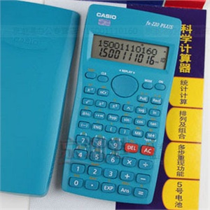 casio 卡西欧 FX 220 科学计算器 多功能 函数计算器 fx220