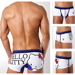 2011 新款型男卡通HELLO KITTY男士内裤内衣 911-nk09