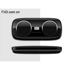 Fiio 飞傲S3 便携式随身读卡音箱(支持16G)-黑,MP3多功能外接音箱