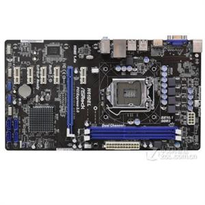 华擎 H61DEL 主板 DDR3内存/yxw