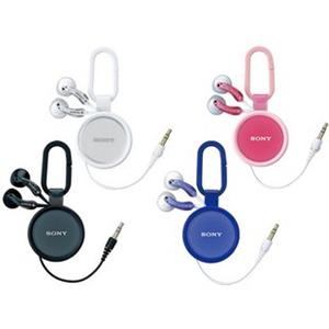 免运费 Sony/索尼 MDR-KE30LW 钥匙扣耳机 圈线器 时尚魅力