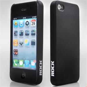 ROCK 苹果 iphone 4代 裸壳 背壳 保护壳 手机套 极限超薄 黑色