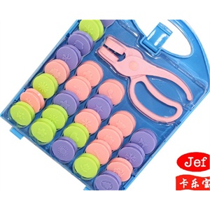JEF益智手套装压图器压花器 JF-840-26 浮雕压花器颜色随机