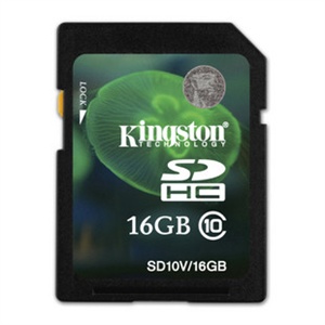 金士顿 SD 16G SDHC CLASS10 高速相机存储卡 SD卡