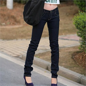 星琦舞四季穿热销百搭低腰显瘦小脚弹力牛仔裤/铅笔裤MD322