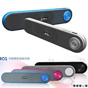 上海代理-得意乐S301 迷你插卡/U盘音响 MP3小音箱 低音炮小音箱