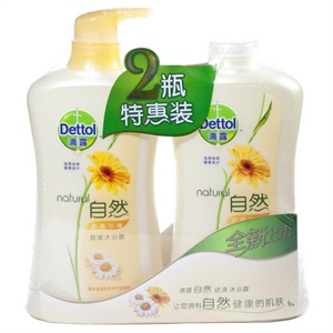 滴露 自然舒缓宁神健康沐浴露600g+600g
