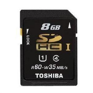 TOSHIBA 东芝 SDHC UHS-I 8G 存储卡 极速卡 SD相机卡