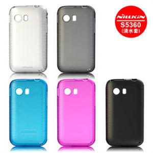 NILLKIN 三星S5360手机套 I509保护套 外壳 清水套送膜+挂绳 yxw