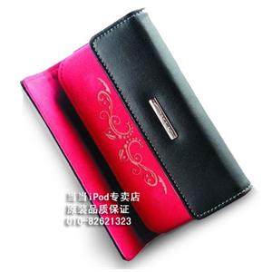 LOPEZ欧普瑞斯 iphone 4G手机女士皮套-桃红色