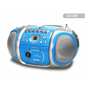 熊猫 CD-200 CD机 CD磁带复读机 收录机 胎教机 录音机 面包机