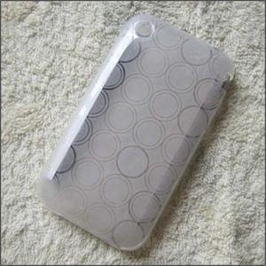 苹果 iPhone3G 3GS 清水套 手机套 硅胶套 圈纹多色