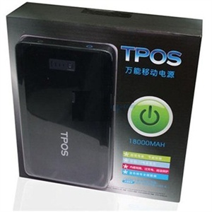 TPOS 18M515 18000AMH万能移动电源（黑色）