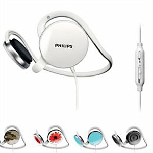 Philips/飞利浦 SHM6110U 后挂式电脑耳机耳麦 带麦克风