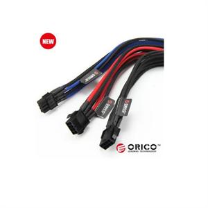 orico CPE8P-40BR 红黑单根包网 CPU 8Pin电源延长线 yxw