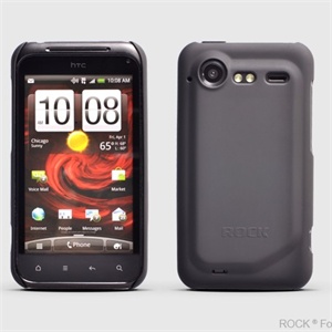 ROCK HTC Incredible S S710e S710d G11裸壳 手机套 保护套 黑色