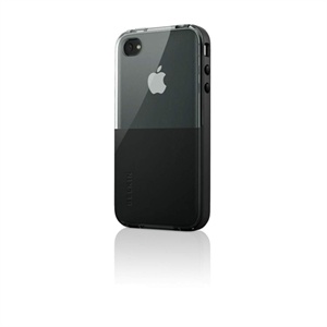 美国贝尔金 时尚TPU防滑 苹果手机套 iphone 4代 保护套 黑色