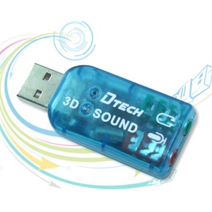帝特 DT-7002 USB 2.0 声卡
