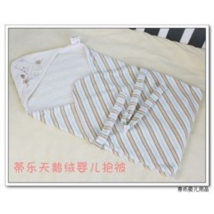 春夏新品*蒂乐天鹅绒婴儿抱毯/婴儿抱被/高档包被 509A