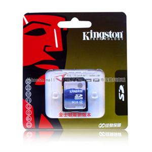 金士顿 SD 8G SDHC 8GB CLASS4 内存卡 高速相机卡