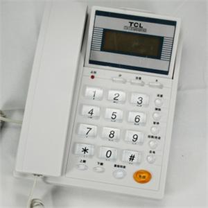 TCL电话机 TCL868(37)来电显示电话 商务办公家庭适用 zlx