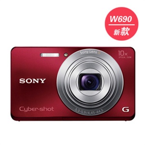 Sony/索尼 数码相机 DSC-W690 新款到货 10倍光学大变焦