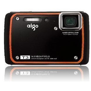 Aigo/爱国者 T3 1400万像素 三防数码相机 防水防尘防摔