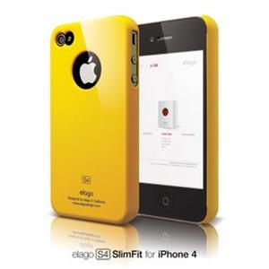 新!韩国Elago S4 Glide iphone 4 4S外壳 彩壳 保护套 亮面黄色
